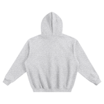 Simple Logo Fleeced Boxy Hoodie