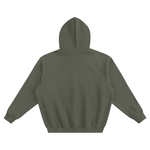 Simple Logo Fleeced Boxy Hoodie