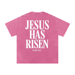 SHROUD T-SHIRT – JESUS HAS RISEN