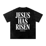 SHROUD T-SHIRT – JESUS HAS RISEN