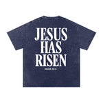 SHROUD T-SHIRT – JESUS HAS RISEN