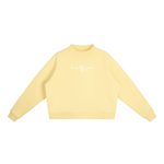 Love Like Jesus Mock-Neck Crew Sweatshirt