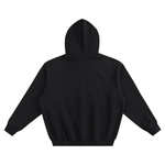 Simple Logo Fleeced Boxy Hoodie