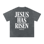 SHROUD T-SHIRT – JESUS HAS RISEN