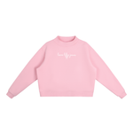 Love Like Jesus Mock-Neck Crew Sweatshirt