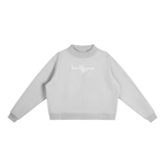 Love Like Jesus Mock-Neck Crew Sweatshirt